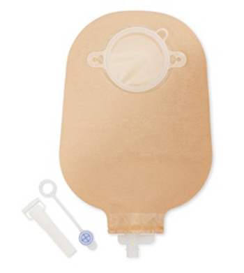 SACCA UROSTOMIA ANATOMICA URO FLANGIA PER CINTURA RUBINETTO DI CHIUSURA DI SICUREZZA NOVA 2 36MM 10 PEZZI+1ATTATORE+TAPPIN - Farmadillo