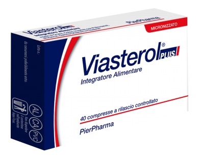 VIASTEROL PLUS 40 COMPRESSE - Farmadillo