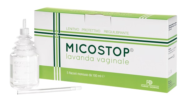 LAVANDA VAGINALE MICOSTOP 5 FLACONI DA 100 ML - Farmadillo