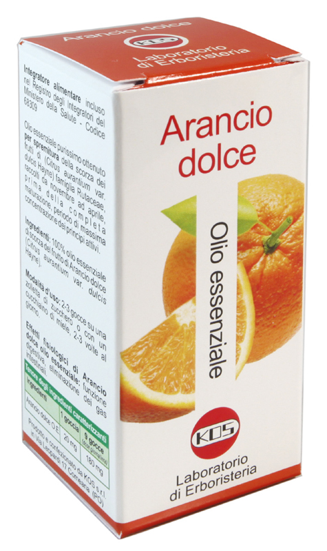 ARANCIO DOLCE OLIO ESSENZIALE 20 ML - Farmadillo