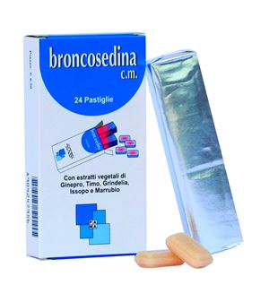 BRONCOSEDINA CM 24 PASTIGLIE 70 G - Farmadillo