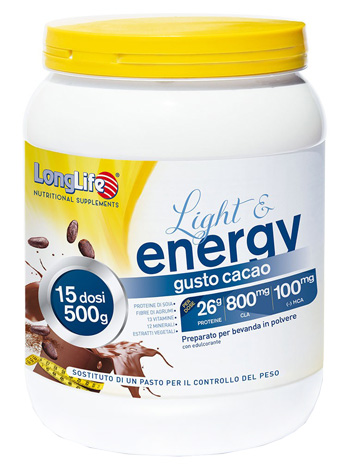 LONGLIFE LIGHT & ENERGY CACAO 500 G - Farmadillo