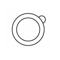 ANELLO MODELLABILE PER PLACCA APT 7806 IN IDROCOLLOIDE DIAMETRO 98MM 10 PEZZI CODICE ARTICOLO 7806 - Farmadillo