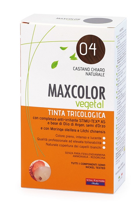 MAX COLOR VEGETAL 04 TINTURA 140 ML - Farmadillo