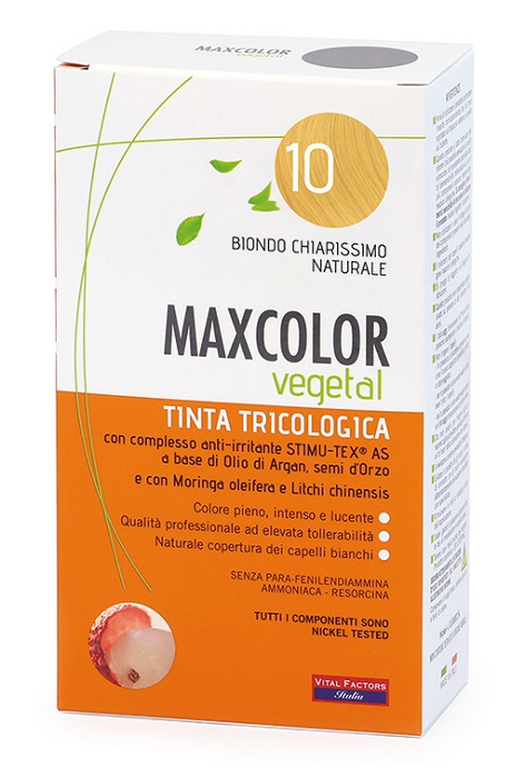MAX COLOR VEGETAL 10 TINTURA 140 ML - Farmadillo