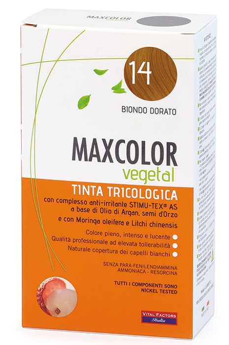 MAX COLOR VEGETAL 14 TINTURA 140 ML - Farmadillo