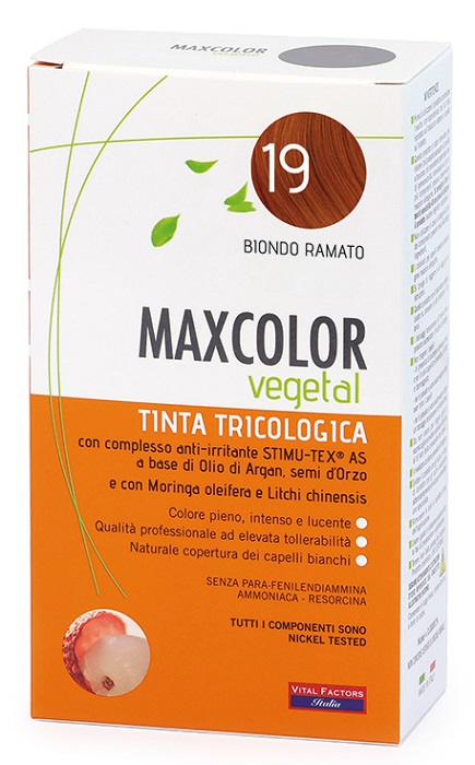 MAX COLOR VEGETAL 19 TINTURA 140 ML - Farmadillo