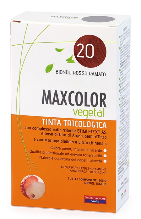 MAX COLOR VEGETAL 20 TINTURA 140 ML - Farmadillo