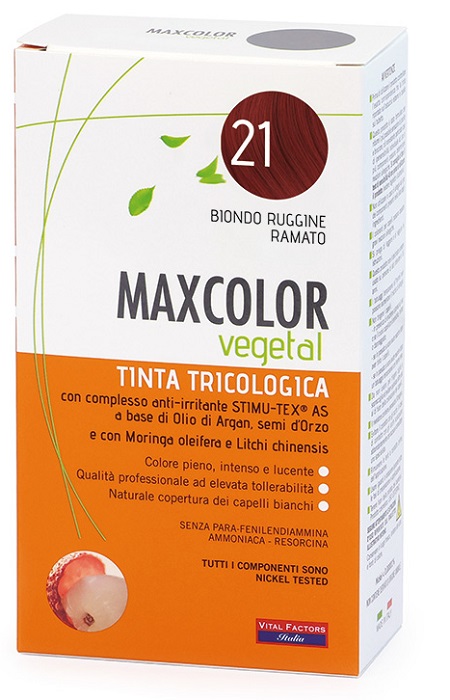 MAX COLOR VEGETAL 21 TINTURA 140 ML - Farmadillo