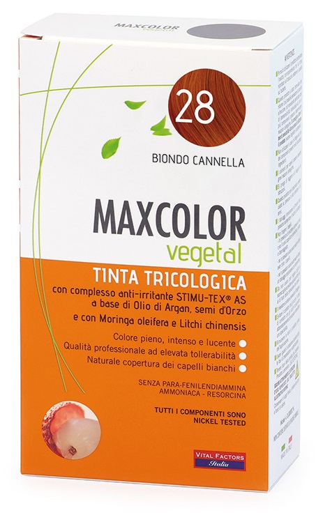 MAX COLOR VEGETAL 28 TINTURA 140 ML - Farmadillo