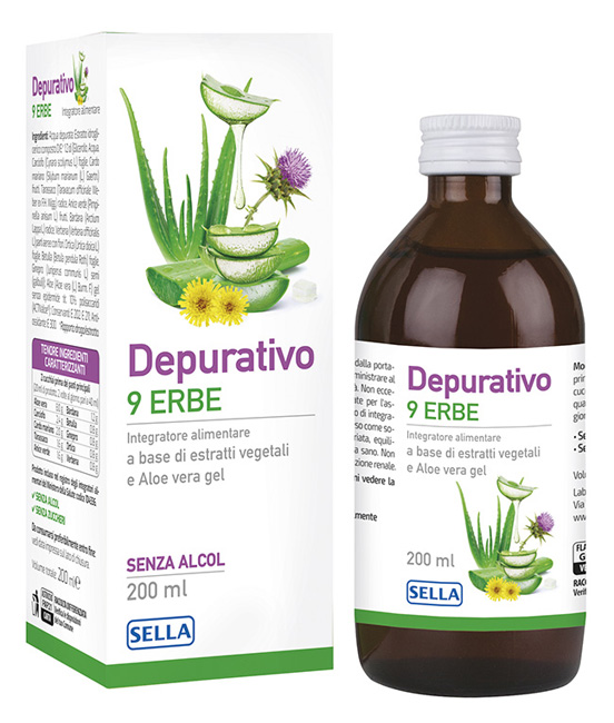 DEPURATIVO 9 ERBE 200 ML - Farmadillo