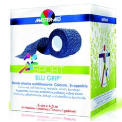 BENDA ELASTICA AUTOBLOCCANTE MASTER-AID BLUGRIP 8X4,5 - Farmadillo