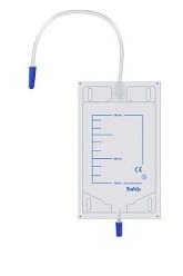 SACCA DI DRENAGGIO GAMBA PER INCONTINENZA TUBO 10 CM 10 PEZZI - Farmadillo