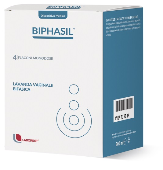 BIPHASIL TRATTAMENTO VAGINALE 4 FLACONIX150 ML - Farmadillo