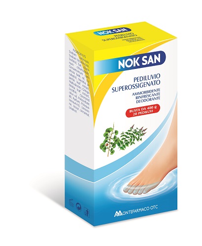 NOK SAN PEDILUVIO SUPEROSSIGENATO 400 G - Farmadillo