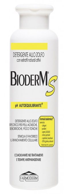 BIODERM S ANTIACNE ANTISEBO 250 ML - Farmadillo
