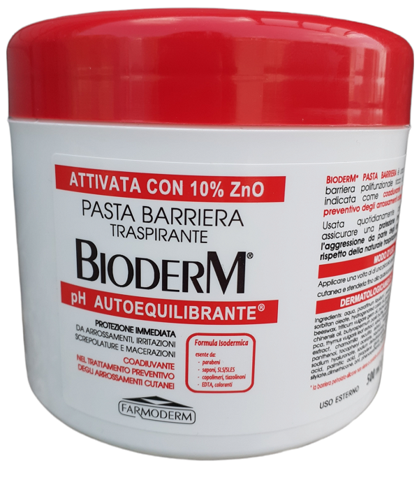 BIODERM PASTA BARRIERA ZINCO 500 ML - Farmadillo
