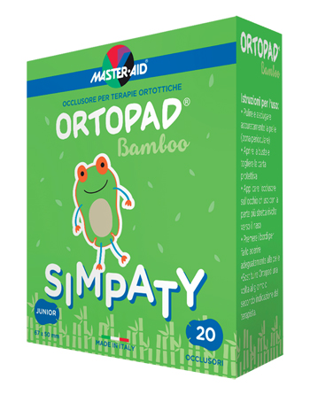 CEROTTO OCULARE PER ORTOTTICA ORTOPAD SIMPATY M 5,4X7,6 20 PEZZI - Farmadillo