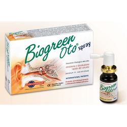 SOLUZIONE OTOLOGICA BIOGREEN OTO SPRAY RIMOZIONE E DISSOLUZIONE CERUME 13 ML - Farmadillo