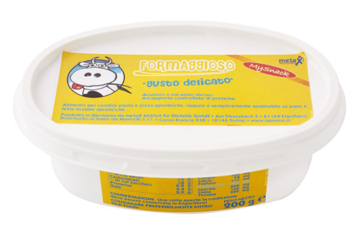 MY SNACK FORMAGGIOSO DELICATO 200 G - Farmadillo