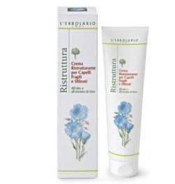 RISTRUTTURA CREMA RISTRUTTURANTE CAPELLI FRAGILI E SFIBRATI OLIO ED ESTRATTO DI LINO 150 ML - Farmadillo