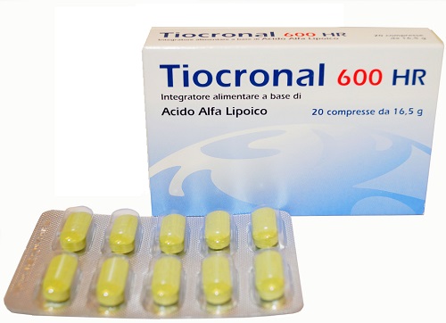 TIOCRONAL 600 HR 20 COMPRESSE - Farmadillo