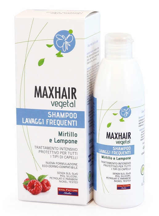 MAXHAIR VEGETAL SHAMPOO LAVAGGI FREQUENTI 200 ML - Farmadillo