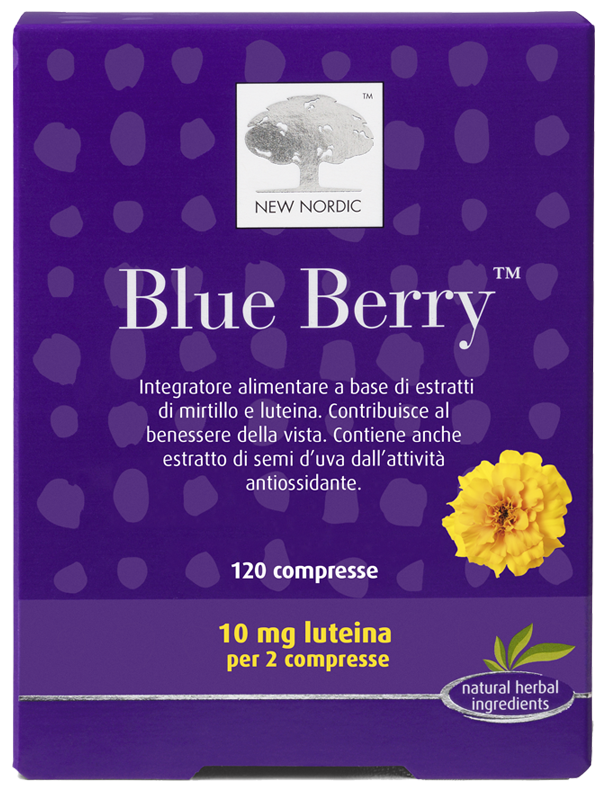 BLUE BERRY 120 COMPRESSE - Farmadillo