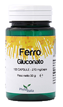FERRO GLUCONATO 100 CAPSULE - Farmadillo