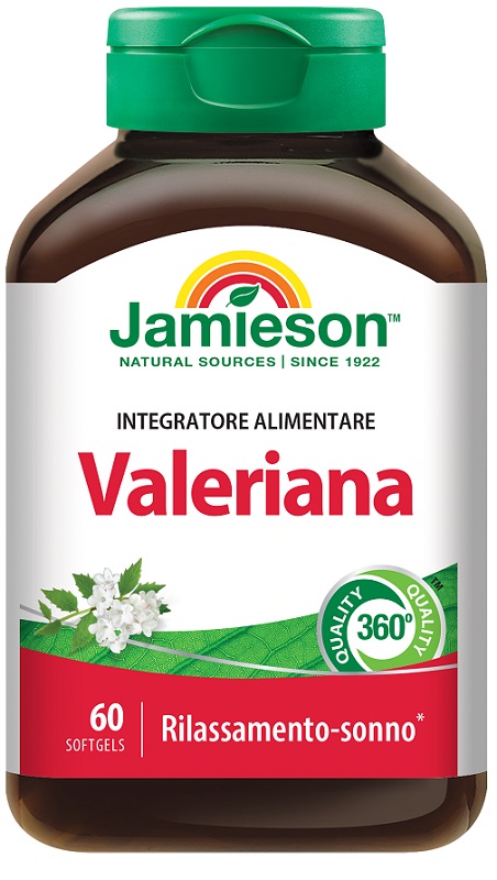 JAMIESON VALERIANA 60 CAPSULE - Farmadillo