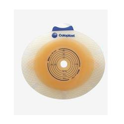 PLACCA PER ILEOSTOMIA E COLOSTOMIA SISTEMA A 2 PEZZI SENSURA CLICK FORO RITAGLIABILE 10-45 MM FLANGIA 50 MM 5 PEZZI - Farmadillo