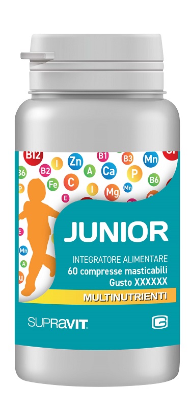 SUPRAVIT JUNIOR 60 COMPRESSE MASTICABILI - Farmadillo