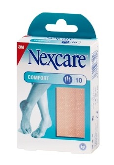 CEROTTO NEXCARE COMFORT IN STRISCIA 6X10CM 10 PEZZI - Farmadillo
