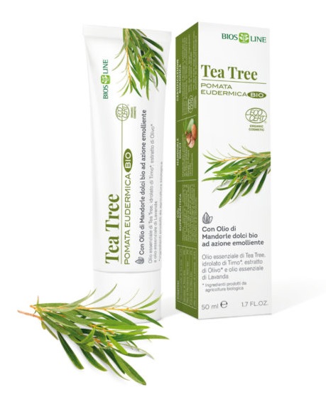 BIOSLINE TEA TREE POMATA EUDERMICA CERT ECOCERT 50 ML - Farmadillo