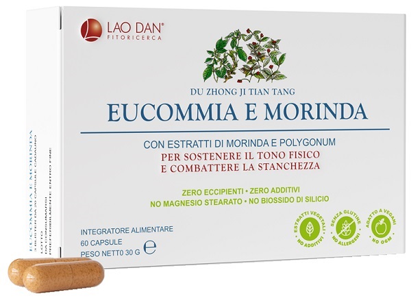 EUCOMMIA MORINDA 60 CAPSULE - Farmadillo