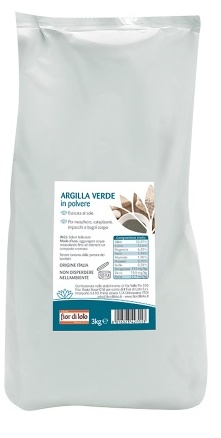 ARGILLA IN POLVERE ESSICATA AL SOLE 3 KG - Farmadillo