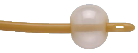 CATETERE FOLEY NELATON LATTICE RIVESTITO DI SILICONE CH 16 2 VIE 2 FORI PALLONCINO 15 ML CON VALVOLA ARANCIONE PER UOMO STERILE MONOUSO 10 PEZZI - Farmadillo