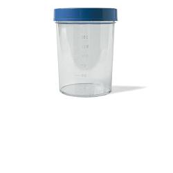 CONTENITORE PIC STERILE TRASPARENTE PER ANALISI DEI FLUIDI ORGANICI 100 ML TAPPO A VITE + ETICHETTA AUTOADESIVA - Farmadillo