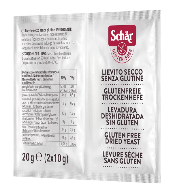 SCHAR LIEVITO SECCO 2 BUSTINE DA 10 G - Farmadillo