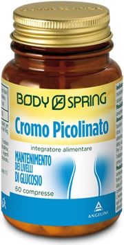 BODY SPRING CROMO PICOLINATO 60 COMPRESSE - Farmadillo