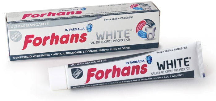 FORHANS SP WHITE DENTIF 75ML - Farmadillo