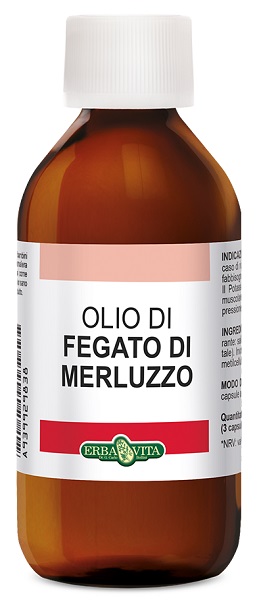OLIO FEGATO MERLUZZO 100 ML - Farmadillo