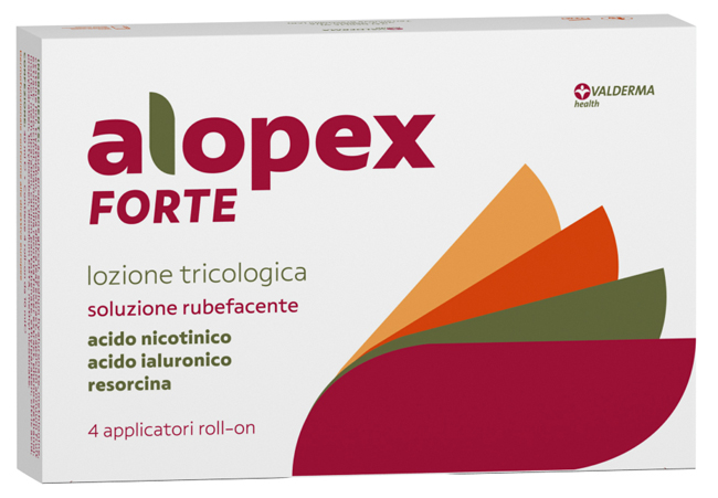 ALOPEX FORTE LOZIONE RUBEFACENTE 4 ROLL ON 40 ML - Farmadillo