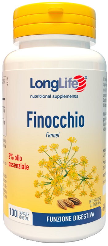 LONGLIFE FINOCCHIO 1% 100 CAPSULE VEGETALI - Farmadillo