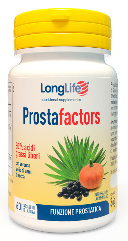 LONGLIFE PROSTAFACTORS 60 CAPSULE - Farmadillo
