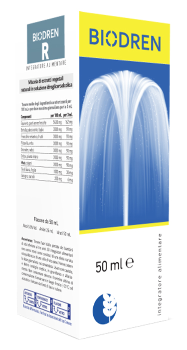 BIODREN R SOLUZIONE IDROALCOLICA 50 ML - Farmadillo