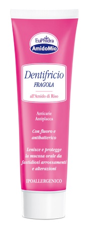 EUPHIDRA AMIDOMIO DENTIFRICIO FRAGOLA 50 ML - Farmadillo