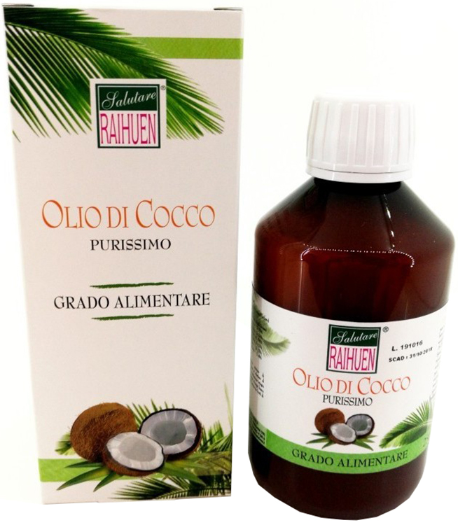 RAIHUEN OLIO COCCO GRADO ALIMENTARE 100 ML - Farmadillo