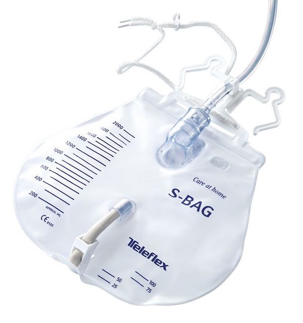 SACCA DI DRENAGGIO LETTO PER INCONTINENZA 2000ML IN PVC CON VALVOLA DI NON RITORNO E SCARICO STERILE GOCCIOLATOIO FILTRO AD ARIA CIRCUITO CHIUSO 100% TUBO DI RACCORDO120CM 1 PEZZO - Farmadillo