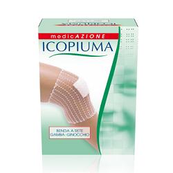 ICOPIUMA BENDA A COMPRESSIONE FISIOLOGICA PER GAMBA E GINOCCHIO CAL 5 1 PEZZO - Farmadillo